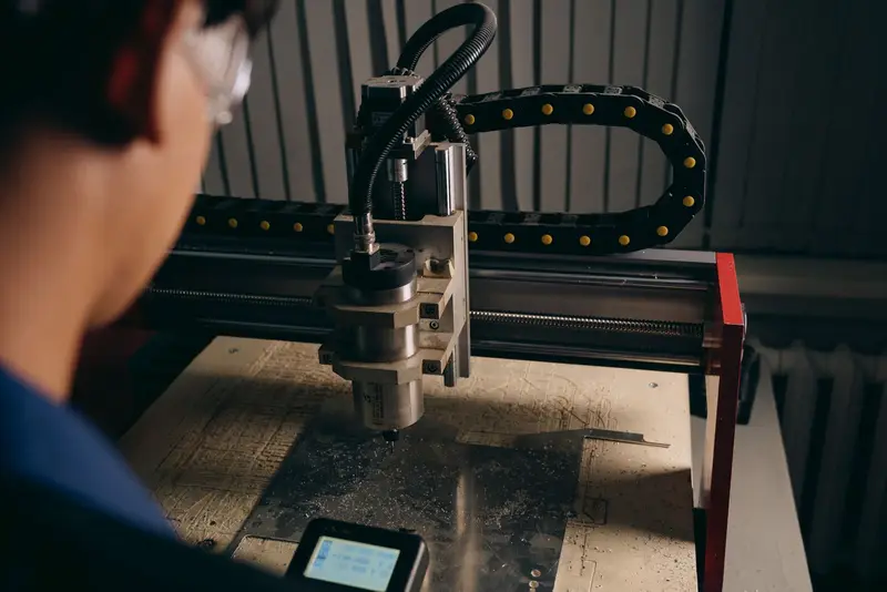 CNC engraving